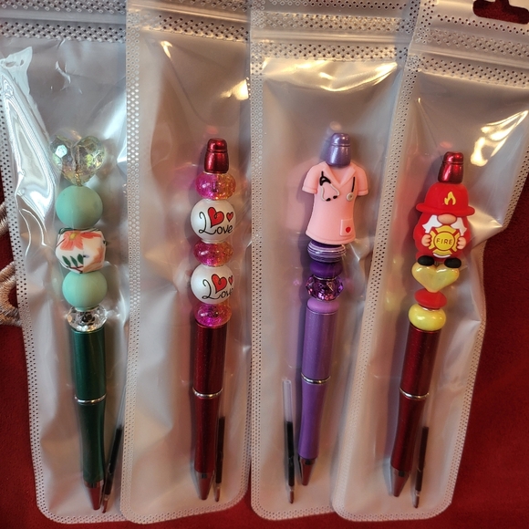 Beaded Pen- Buyer's Choice Handcrafted NIP - Picture 4 of 5